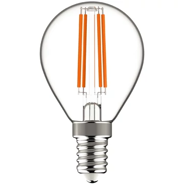 Avide LED Filament Mini Globe 5.9W E14 WW 2700K Fényerőszabályozható
