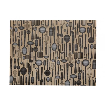 Infibra tányéralátét Brunch Villásreggeli mintás 30x40cm 250 darab/csomag