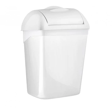 Mar plast falra is szerelhető fehér szemetes, intim tasak gyűjtő  8 L