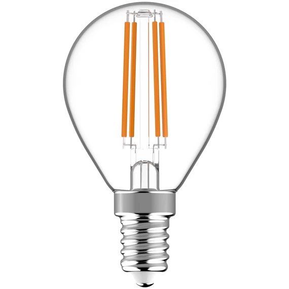 Avide LED Filament Mini Globe 2W E14 WW 2700K