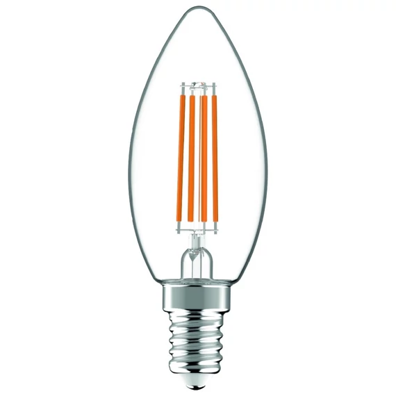 Avide LED Filament Candle 4.9W E14 WW 2700K Super High Lumen