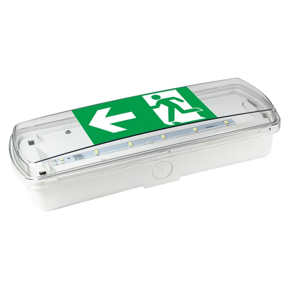 Commel LED vészvilágító lámpatest, 3 órás vész működési idővel, 2,5W IP65 6500k