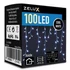 Kép 1/2 - Zelux 100 Led 2,5m Karácsonyi jégcsap fényfüggöny Világítás CW