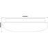 Kép 3/3 - Avide LED Mennyezeti Lámpa Stella (Csillagos) 18W 330*100mm CW 6400K