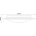 Kép 3/3 - Avide LED Mennyezeti Lámpa Ares 24W 430*90mm NW 4000K