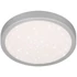 Kép 1/2 - Avide LED Mennyezeti Lámpa Pandora V2 Csillagos Ezüst 24W 380*50mm NW 4000K