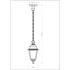 Kép 3/3 - Avide Kültéri Függesztett Lámpa Blake 1xE27 825mm Fekete IP44
