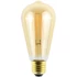 Kép 1/3 - Avide LED Filament ST57 7W Fényerőszabályzós Borostyán E27 WW 2500K