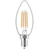 Kép 1/3 - Avide LED Filament Candle 6.5W E14 WW 2700K High Lumen
