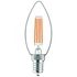 Kép 1/3 - Avide LED Filament Candle 4.9W E14 WW 2700K Super High Lumen