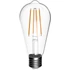 Kép 1/3 - Avide LED Filament ST58 4.9W E27 WW 2700K Super High Lumen