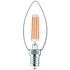 Kép 1/3 - Avide LED Filament Candle 4.9W E14 NW 4000K Super High Lumen