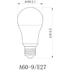 Kép 3/3 - Avide LED Opál Filament Globe 8.5W E27 NW 4000K