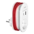 Kép 3/4 - Virone hálózati elosztó adapter, telefontöltő schuko + USB A+C, USB C + lightning kábel