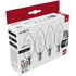 Kép 2/2 - Avide LED White Filament Candle 4.5W E14 WW 2700K - 4er