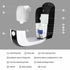Kép 2/5 - Szenzoros kézfertőtlenítő és folyékony szappan adagoló fali fehér-fekete 1000ml adapterrel