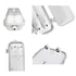 Kép 2/3 - Commel LED armatúra lámpatest, por és víz mentes, 2db LED fénycsővel 2x24 W 156 cm 4000k