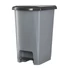 Kép 1/4 - Pedálos szemetes kuka SLIM, műanyag, ECO antracit, 25L
