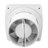 Kép 4/4 - Commel elszívó ventilátor 100 mm, időzítővel, záró lamellával, golyóscsapágyas fekete 12 W, 95 m³/h , 34 dB