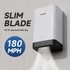 Kép 4/6 - Kézszárító Slim Mini, ezüst, műanyag 900W
