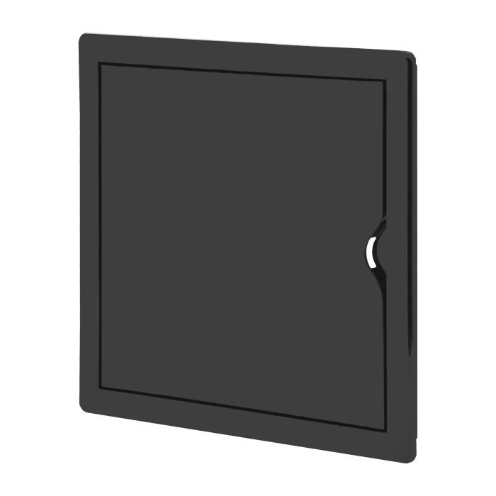 Virone revíziós szerelő ajtó műanyag  fekete 20x20cm
