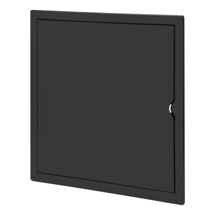 Virone revíziós szerelő ajtó műanyag  fekete 35x35cm