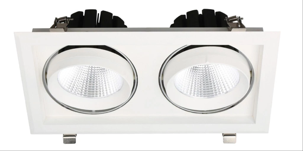 Avide LED mélysugárzó Négyzetes 2x30W IP20 5600lm 20° NW 4000K