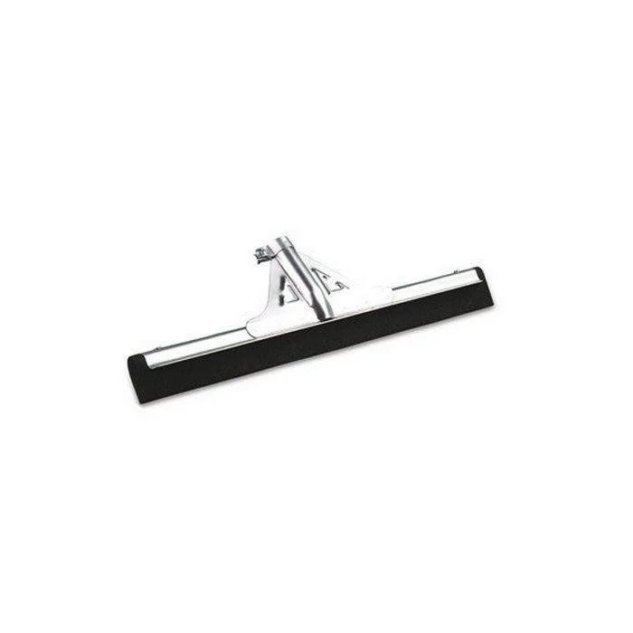 Gumibetétes padlólehúzó, vízösszehúzó, fém, fekete 45cm széles